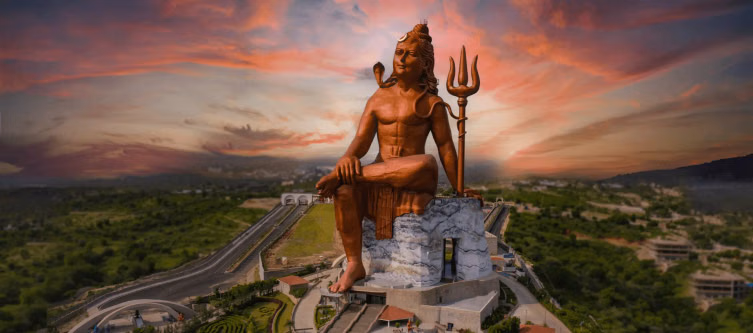Shiva Statue at Nathdwara, Rajasthan - Statue of Belief