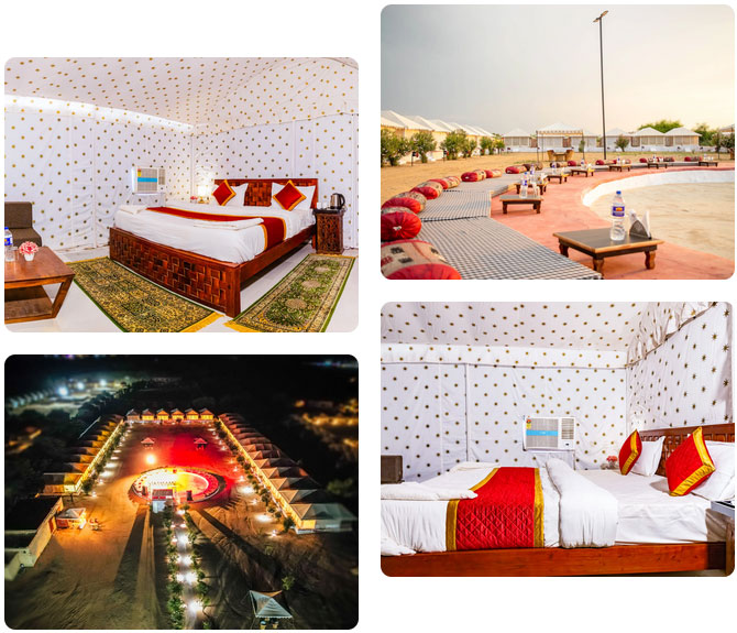Couple’s Dinner on Dunes – Romantic 1 Night Jaisalmer Escape